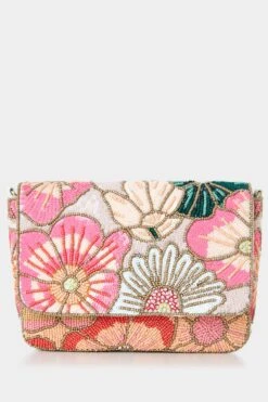 Joe Browns Perlenbestickt Blumen-Clutch​​​​​​​ Tasche​​​​​​​ -Angebote Stil Welt Store N76439s3