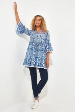 Joe Browns Kurzes Hängerkleid Mit Blumenprint -Angebote Stil Welt Store N76448s3