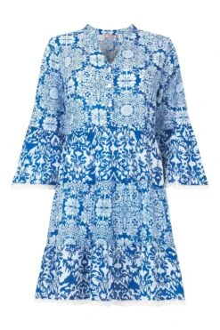 Joe Browns Kurzes Hängerkleid Mit Blumenprint -Angebote Stil Welt Store N76448s4