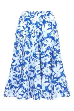 Joe Browns Fliessender Skaterrock Mit Blumenprint -Angebote Stil Welt Store N76449s5