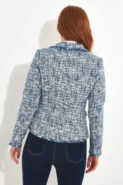 Joe Browns Kurze Tweedjacke Mit Fransen -Angebote Stil Welt Store N76459s3 scaled