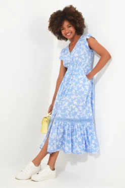 Joe Browns Boho-Midikleid Mit Blumenmuster -Angebote Stil Welt Store N76468s3 scaled