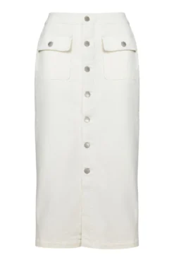 Joe Browns Denim-Midirock, Ecru -Angebote Stil Welt Store N76476s6 scaled