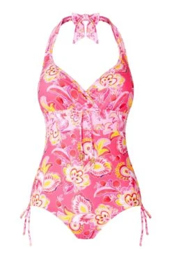 Joe Browns Neckholder-Badeanzug Aus Recycelten Materialien Mit Wickeleffekt Und Paisleymuster -Angebote Stil Welt Store N76477s4