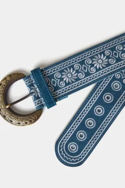 Joe Browns Bestickter Westerngürtel Aus Veloursleder -Angebote Stil Welt Store N76483s3 scaled