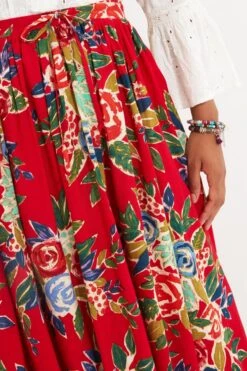 Joe Browns Geblümter Maxirock Mit Bindegürtel In Der Taille -Angebote Stil Welt Store N76498s4