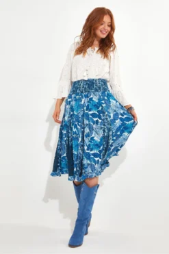 Joe Browns Midi-Godet-Rock Mit Spitze -Angebote Stil Welt Store N76499s3 scaled