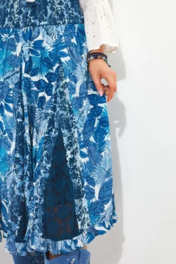 Joe Browns Midi-Godet-Rock Mit Spitze -Angebote Stil Welt Store N76499s4 scaled