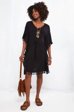 Joe Browns Tassel Trim Boho Beach Cover Up -Angebote Stil Welt Store P87069s3