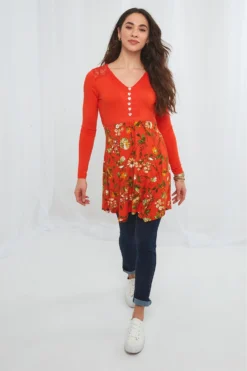 Joe Browns Lovely Tunika Mit Spitzenbesatz