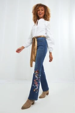 Joe Browns Carnival Jeans Mit Stickerei