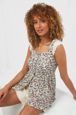 Joe Browns Charming Prarie Top