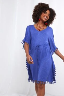 Joe Browns Boho-Strandkleid Mit Quastenverzierung