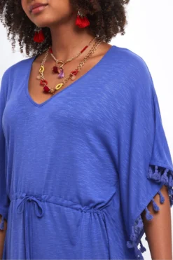 Joe Browns Boho-Strandkleid Mit Quastenverzierung -Angebote Stil Welt Store Q11189s4 scaled