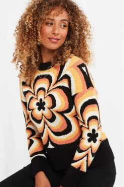 Joe Browns Fancy Pullover Mit Floralem Muster -Angebote Stil Welt Store Q34449s4