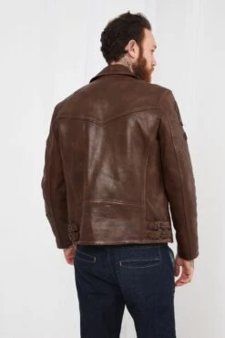 Joe Browns Fully Loaded Lederjacke -Angebote Stil Welt Store Q36363s3