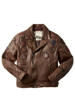 Joe Browns Fully Loaded Lederjacke -Angebote Stil Welt Store Q36363s6