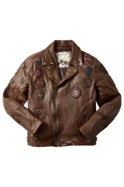 Joe Browns Fully Loaded Lederjacke -Angebote Stil Welt Store Q36363s6 scaled