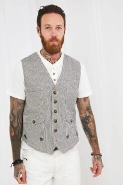 Joe Browns Terrific Tick Gestreifte Weste