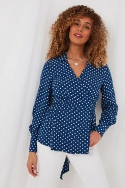 Joe Browns Sophisticated Gepunktetes Top