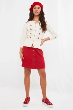 Joe Browns Summer Strawberry Strickjacke