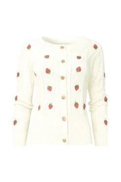 Joe Browns Summer Strawberry Strickjacke -Angebote Stil Welt Store Q36401s5