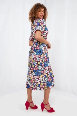Joe Browns Perfect Pansy Midikleid -Angebote Stil Welt Store Q39530s4 scaled