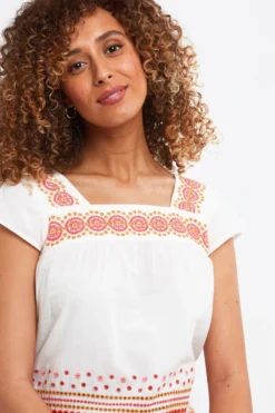 Joe Browns Beautiful Besticktes Top -Angebote Stil Welt Store Q40691s4 scaled