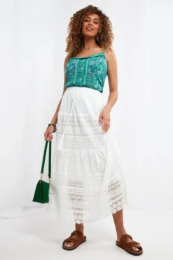 Joe Browns Beautiful Maxirock Aus Spitze