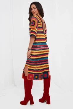 Joe Browns Summer Vibes Häkelkleid -Angebote Stil Welt Store Q40697s3 scaled