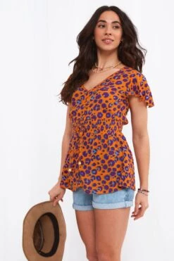 Joe Browns Lana Bluse Mit Tierfellmuster