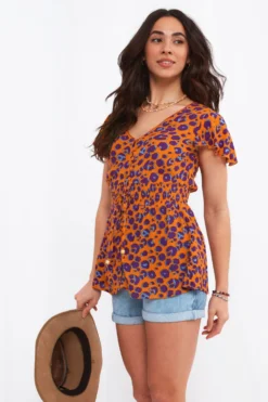 Joe Browns Lana Bluse Mit Tierfellmuster