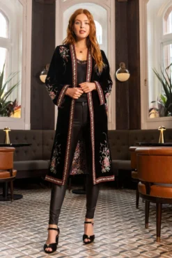 Joe Browns Boutique Bestickter Kimono