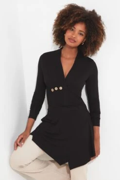 Joe Browns Tunika-Oberteil Mit Knopfdetail