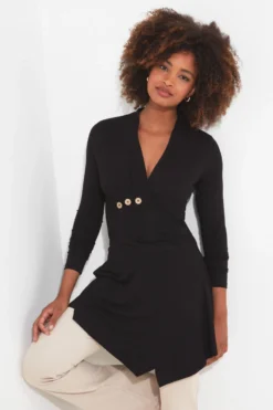 Joe Browns Tunika-Oberteil Mit Knopfdetail