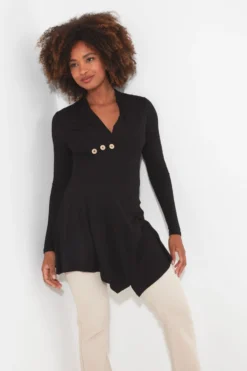 Joe Browns Tunika-Oberteil Mit Knopfdetail -Angebote Stil Welt Store Q78439s3 scaled