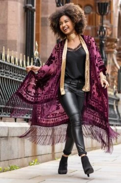 Joe Browns Evening Song Devore Kimono -Angebote Stil Welt Store Q78687s5