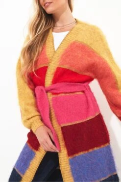 Joe Browns Ibiza Gestreifte Strickjacke, Mehrfarbig -Angebote Stil Welt Store Q78741s5